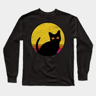 Black cat Long Sleeve T-Shirt